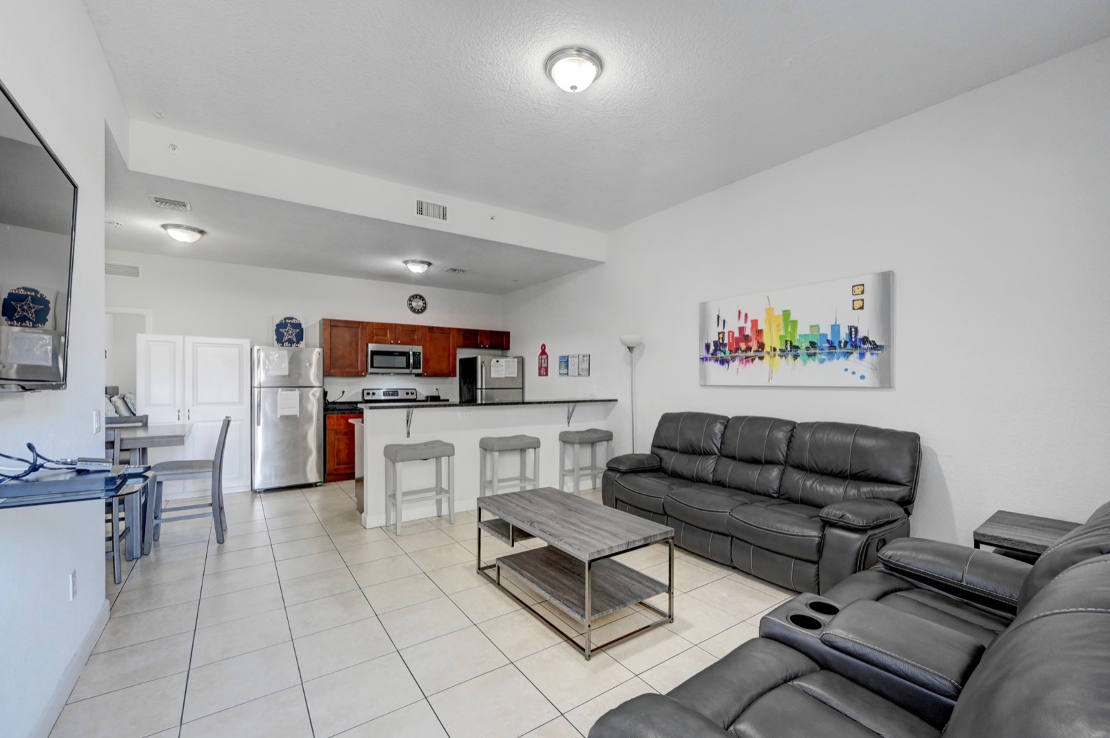 Sober living apartment at Ebb Tide Treatment Center, West Palm Beach